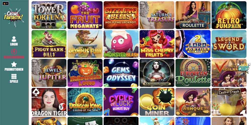screenshot casino fantastik games